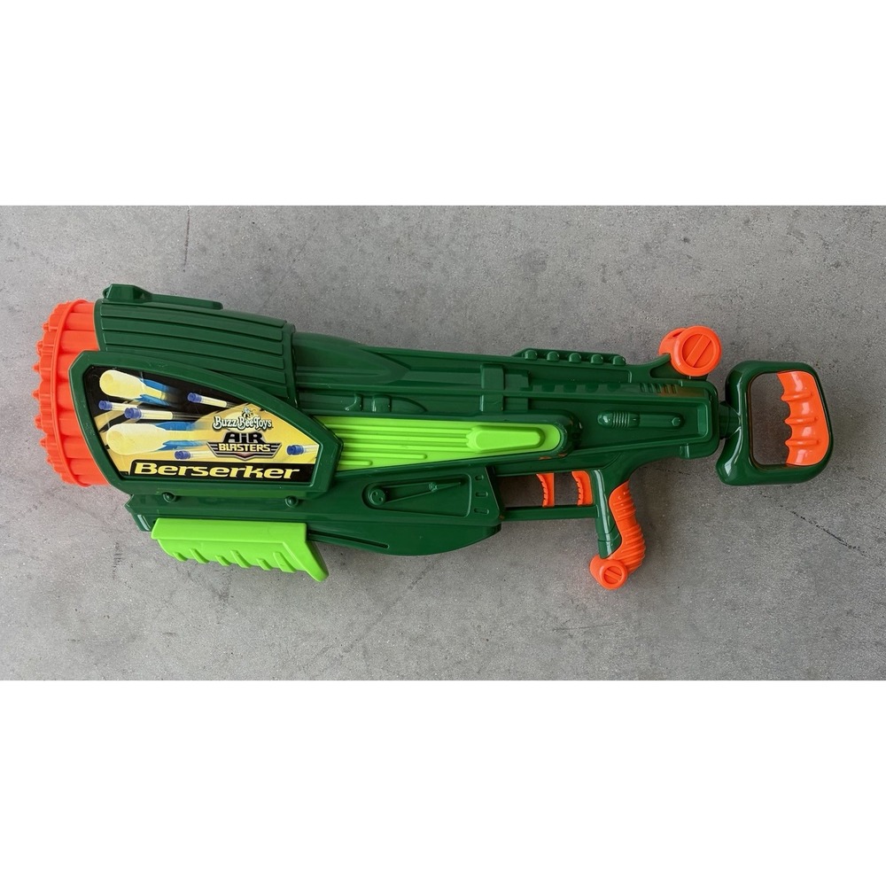 Buzz Bee Toys Air Blasters Berserker (2009) RARE HTF